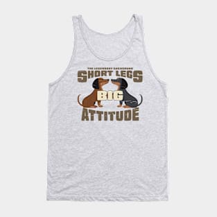 Dachshund Lovers Short Legs Big Attitude Tank Top